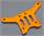 Trophy Serie - St. Holder Reinforcement Plate (Orange), 4944258003863, H-PI-101754,