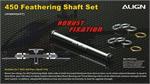 450 Feathering Shaft Set